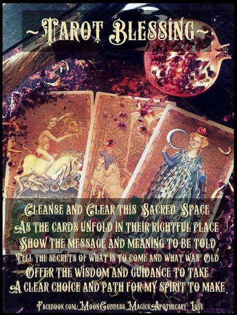 Tarot Blessing, Spell and Chant  #Tarot #Magick #TarotMagick #witchcraft #Pagan 3 Moon Goddess, What Are Tarot Cards, Goddess Magick, 3 Moon, Tarot Cards For Beginners, Learning Tarot Cards, Tarot Tips, Tarot Astrology, Tarot Learning