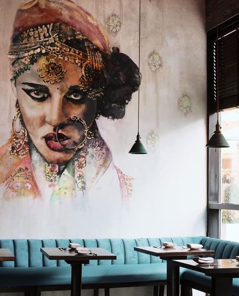 NYC Restaurant Week Winter 2019: The Hottest Tables In Town Restaurant Interior Design Modern, Restaurant Mural, Bistro Interior, Rooftop Restaurant Design, Restaurant Indian, Restaurant Design Inspiration, Modern Restaurant Design, Pub Interior, Bakery Design Interior