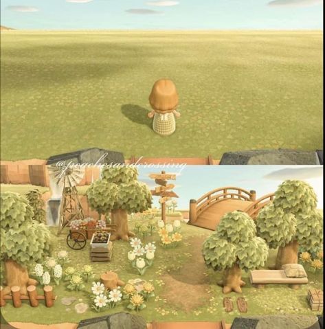 Acne Island Entrance Ideas, Animal Crossing Springcore Museum, Spring Animal Crossing Island, Acnh Natural Island Entrance, Animal Crossing Natural Entrance, Acnh Island Entrance Ideas Natural, Acnh Springcore Entrance Ideas, Acnh Spring Entrance, Animal Crossing Inspo Entrance