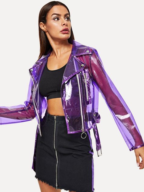 Rain Fashion, Vinyl Clothing, Plastic Clothes, Rain Jacket Women, Style Rock, Futuristic Fashion, Leather Style, Rain Wear, Festival Fashion