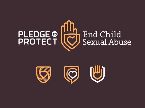 Pledge To Protect by Nathaniel Navratil Charity Logo Design, Charity Logos, Security Logo, Learning Logo, Logo Design Inspiration Creative, Protection Logo, Design Studio Logo, S Logo Design, Medical Logo