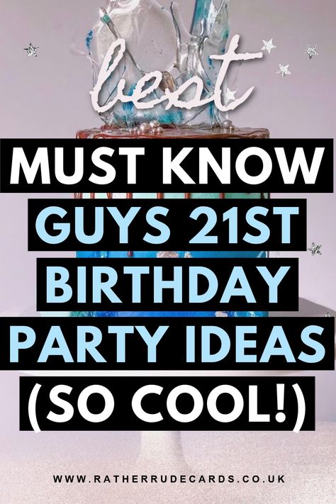 DIY creative 21st birthday party ideas for guys 21st Ideas For Guys, 21st Birthday Decorations For Guys For Him, 21 Party Ideas 21st Birthday For Men, Birthday Ideas For 21st Birthday Guys, 21st Birthday Decorations For Men, 21st Decorations For Guys, 21st Guys Birthday Ideas, 21st Birthday Decor Ideas For Guys, 21 Birthday Guy Party Ideas