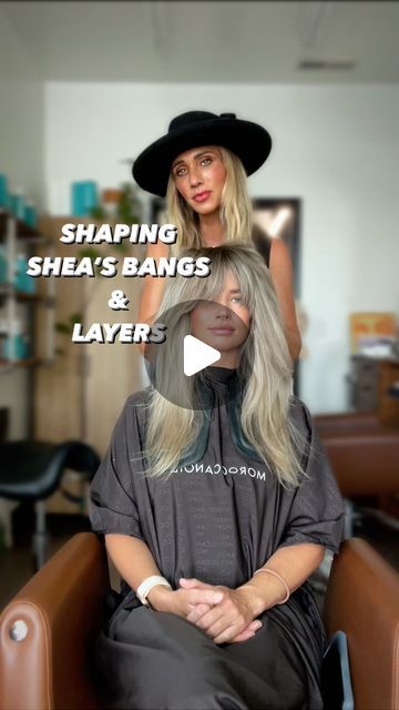 Cara Loren Bangs, Ombre With Bangs, Bardot Shag, Cute Japanese Hairstyles, Bardot Fringe, Bridget Bardot Hair, Curled Bangs, Bardot Bangs, Heart Shaped Face Hairstyles