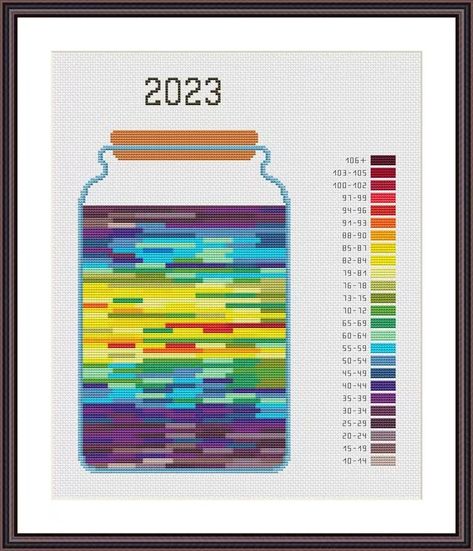 Temperature Big Jar Cross Stitch Pattern PDF. Temperature - Etsy Cross Stitch Weather Chart, Temperature Cross Stitch Pattern, Temperature Cross Stitch Pattern Free, Cross Stitch Temperature Chart, Big Cross Stitch Patterns, Temperature Embroidery, Cool Cross Stitch Patterns, Temperature Cross Stitch, Jar Cross Stitch