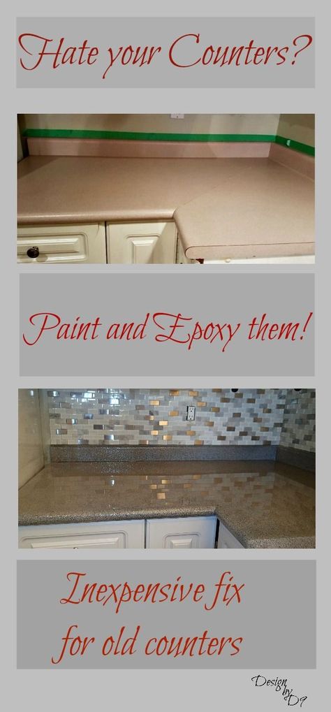 Diy Countertops Cheap, Diy Kitchen Countertops, Cheap Countertops, Epoxy Countertop, Diy Countertops, Counter Design, Diy Epoxy, Up House, Kitchen Redo