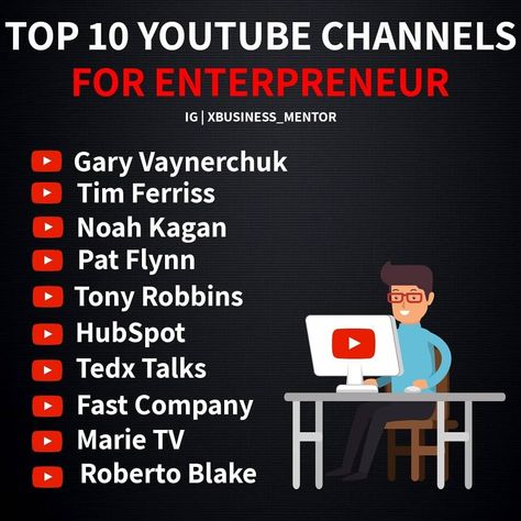 Best Youtube Channels For Business, Business Entrepreneur Startups, Startup Business Plan, Business Ideas Entrepreneur, Youtube Success, Money Strategy, Business Basics, Money Management Advice, New Business Ideas