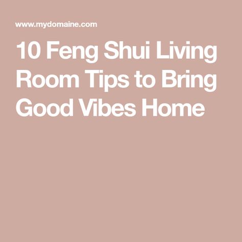 10 Feng Shui Living Room Tips to Bring Good Vibes Home Couch Placement, Feng Shui Living Room, Feng Shui Principles, Room Tips, Outdoor Inspirations, Types Of Furniture, Living Room Style, Furniture Inspiration, Furniture Arrangement