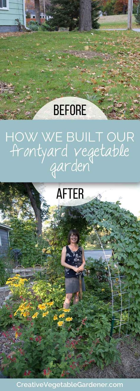 Side Yard Vegetable Garden, Front Yard Vegetable Garden, Yard Vegetable Garden, Winter Vegetables Gardening, Vertical Vegetable Garden, Garden Layout Vegetable, Fall Garden Vegetables, Garden Types, Edible Landscaping