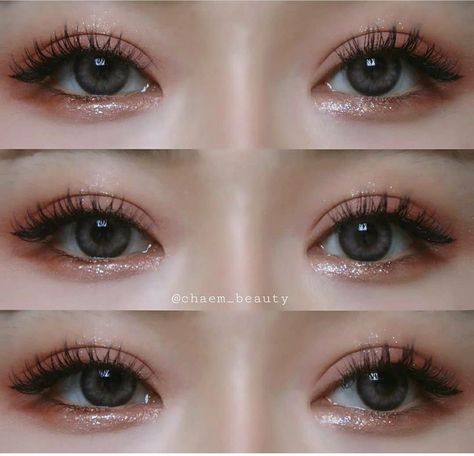 Membentuk Alis, Korean Makeup Look, Cute Eye Makeup, Korean Eye Makeup, Ulzzang Makeup, Ethereal Makeup, Makijaż Smokey Eye, Asian Eyes, Asian Eye Makeup