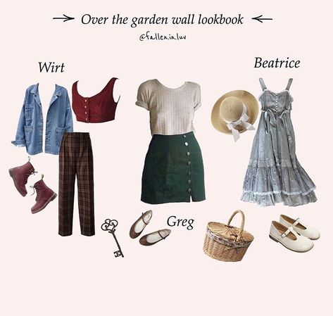 Aesthetic Memes, Happy October, Self Promo, Over The Garden Wall, Dream Clothes, Vintage Vibes, Garden Wall, Aesthetic Outfits, Outfits Aesthetic