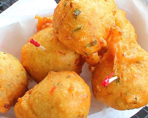 Bajan Fish Cakes, Barbados Food Recipes, Barbados Dishes, Bajan Fish Cakes Recipe, Holetown Barbados, Codfish Cakes, African Soups, Bajan Recipe, Caribbean Rice