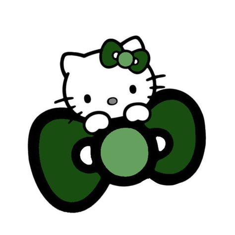 Green Hello Kitty, Hello Kitty Imagenes, Hello Kit, Hello Kitty Collection, Hello Kitty Wallpaper, Aesthetic Backgrounds, Graffiti, Digital Marketing, Hello Kitty