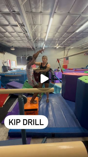 XLR8 GYMNASTICS on Instagram: "This is a great drill for kids who understand the kip but don’t have it yet. It is also great for enforcing the feet in front so they can work on connecting the cast. I love this drill. #usagymnastics #gymnastics #compulsorydrills" Kip Drills Gymnastics, Gymnastics Lessons, Kids Gymnastics, Uneven Bars, Gymnastics Skills, Gymnastics Team, Usa Gymnastics, Gymnastics, It Cast