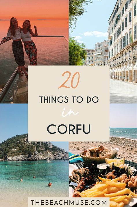 Wondering what to do in Corfu, Greece? This local's guide will help you discover the best things to do in Corfu, from beautiful beaches to historic places and much more!
things to do in corfu bucket lists | corfu greece things to do | Corfu Greece 
beautiful places | Corfu beaches | Corfu Greece beautiful places | Corfu Greece things to do travel guide Corfu Greece Photography, Corfu Greece Things To Do, Kavos Corfu, Corfu Beaches, Greece Culture, Greek Vacation, Greece Photography, Greece Beach, Spain Travel Guide