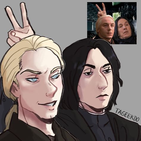 Lucius And Severus, Severus Snape And Lucius Malfoy, Lucius Malfoy Art, Snape And Lucius, Severus Snape Art, Animation Student, Severus Snape Fanart, Marauders Fanart, Harry Potter Severus Snape