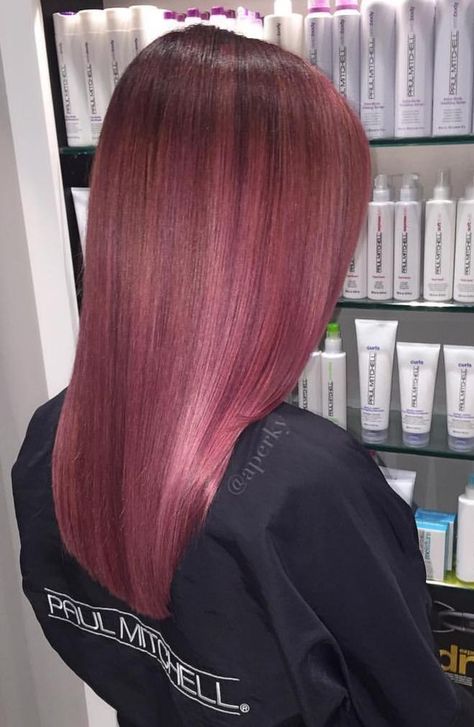 Level 7 Hair, Dark Pink Hair, Hair Levels, Violet Hair, Level 7, Hair Color For Women, Hair Color Pink, Rose Hair, Purple Rose