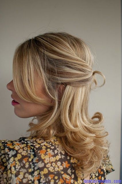 hair color (?) Beehive Hairstyle, Hairstyle Easy, Half Up Half Down Hair Prom, Wedding Hairstyles Medium Length, Thick Wavy Hair, Hair Romance, Prom Hairstyles For Short Hair, Elegant Wedding Hair, Wedding Hairstyles Half Up Half Down