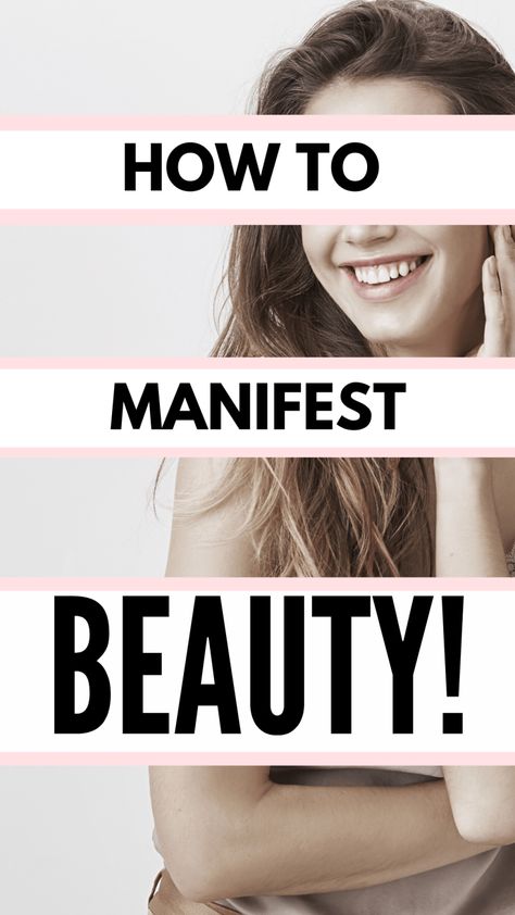 How to manifest beauty! How to be prettier. How to have a glow up! Glow up challenge. How to look and feel beautiful. Beauty hacks. Beauty routines. Glow up challenge. Skin care routine. How to makeover your appearance. How To Feel Beautiful Again, How To Manifest Beauty, Best Ways To Manifest, Beauty Manifestation, Skin Actives, Women Beauty Tips, Manifest Beauty, How To Be Prettier, Mixed Beauty