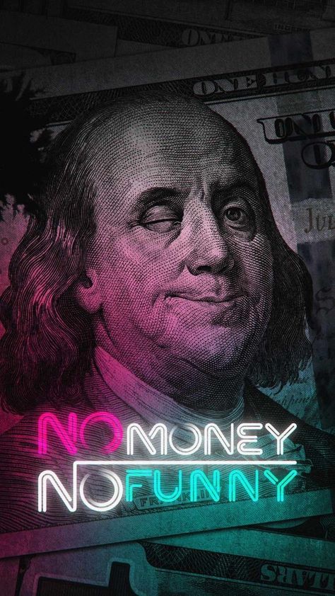 No Money No Funny, Money Wallpaper, Money Wallpaper Iphone, Neon Words, Ipad Wallpapers, Ipad Background, Funny Iphone Wallpaper, Words Wallpaper, Iphone Wallpaper Images