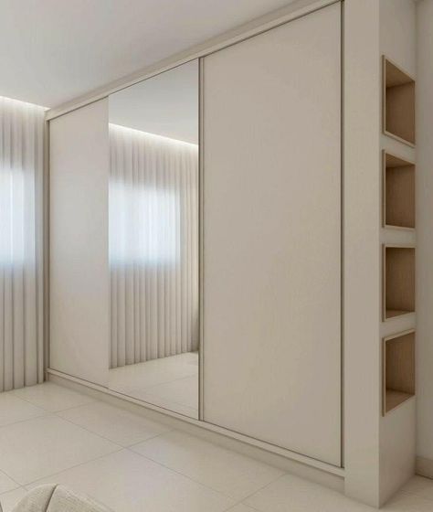 Mirrored Wardrobe Doors, Bedroom Cupboards, Closet Design Layout, Wardrobe Door Designs, Bedroom Cupboard Designs, Wardrobe Interior Design, Wardrobe Room, Closet Decor, Bedroom Closet Design