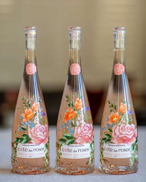 These painted bottles needed another moment on the feed. Painted these to match the couple’s wedding florals and still can’t get over them 😍 #bottlepainting #paintedflorals #weddinggiftideas #paintedbottles #paintedwinebottles Floral Champagne Bottle, Get Over Them, Prosecco Bottle, Body Shimmer, Painted Bottles, Bottle Ideas, Wedding Bottles, Glass Bottles Art, Painted Wine Bottles