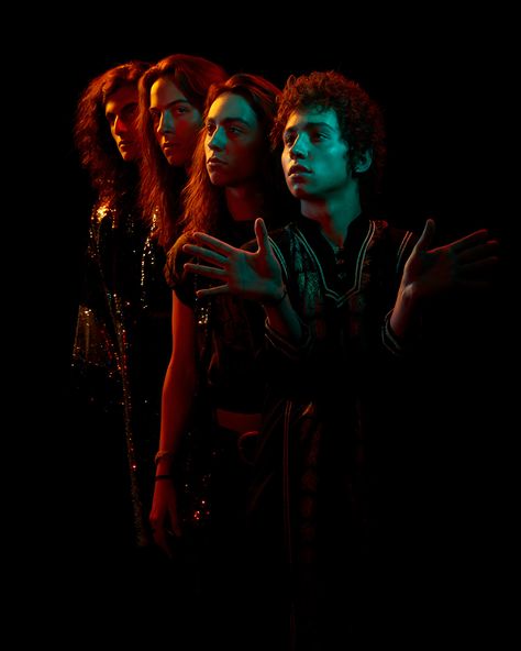 Rock Band Photos, Band Photoshoot, Greta Van Fleet, Band Photography, Red Lights, Rock N’roll, Band Photos, Led Zeppelin, Music Is Life