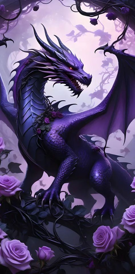 Purple Dragon Wallpaper, Dragon Wallpaper, Purple Elephant, Purple Dragon, 2025 Vision, Vision Board, Elephant, Wallpapers, Purple