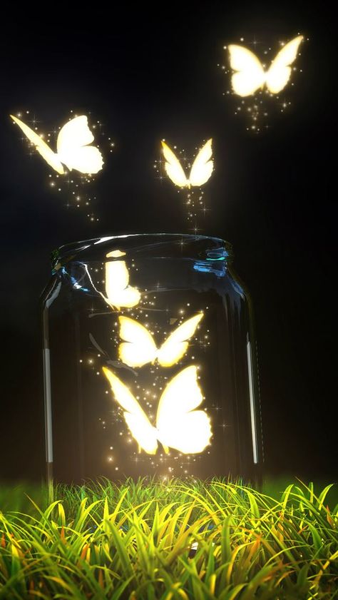 Fantasy Butterfly Jar Iphone Wallpaper Lights, Butterfly Wallpaper Iphone, Cute Black Wallpaper, Iphone 6 Wallpaper, Hd Wallpaper Iphone, Hippie Wallpaper, Flower Phone Wallpaper, Jolie Photo, Butterfly Wallpaper