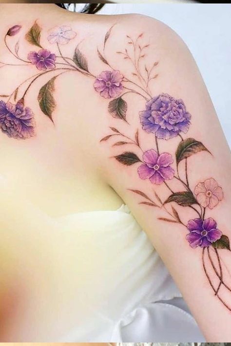 Unleash your creativity with our unique collection of tattoo sketches! Carnation Flower Tattoo, Purple Flower Tattoos, Carnation Tattoo, Flower Tattoo Back, New Tattoo Designs, Beautiful Flower Tattoos, Small Flower Tattoos, Flower Tattoo Shoulder, Flower Tattoo Arm