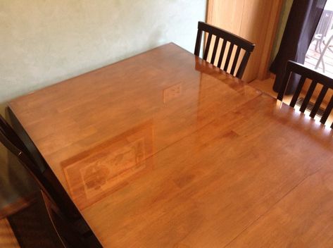 glass table top cover or glass table top protector Diy Study Table, Wooden Kitchen Table, Diy Water Fountain, Table Protector, Coastal Casual, Display Photos, Wood Display, Wooden Dining Tables, Glass Top Table