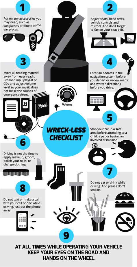 Avoid Distracted Driving #DecideToDrive #CleverGirls - http://slickhousewives.com/avoid-distracted-driving-decidetodrive-clevergirls/ -     It seems like the older I get, the more gadgets I seem to attain in my life. This can lead to distracted driving, which can lead to crashes and tragedy.  To help us stayed focused on the task at hand, driving safely, the Auto Alliance and American Academy of Orthopaedic Surgeons have c ... Driving Tips For Beginners, Learning To Drive Tips, Driving Test Tips, Driving Basics, Safe Driving Tips, Driving Theory, Car Facts, Drivers Education, Car Care Tips