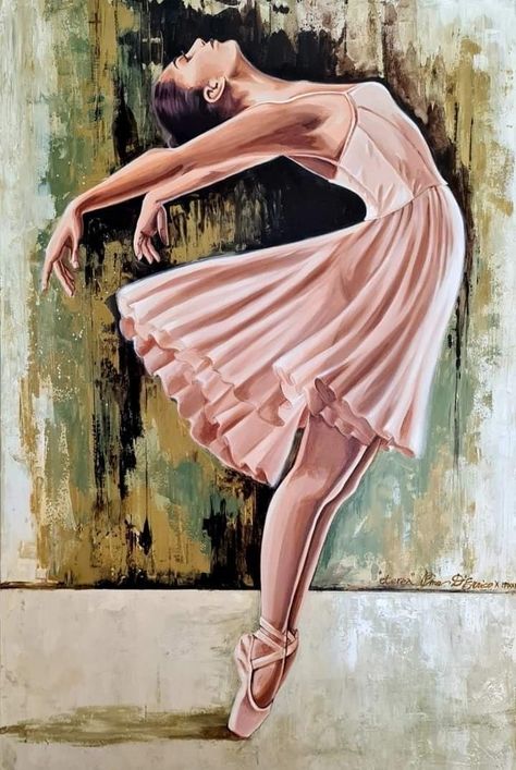 Ballet Drawings, Ballet Painting, Ballerina Painting, Dancer Painting, Ballet Beauty, Ballerina Art, Ballet Inspiration, Dance Paintings, Ballet Art