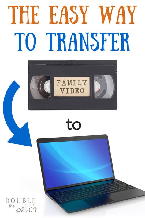 How to Transfer Your VHS Home Movies to Your Computer - Uplifting Mayhem Photo Organization Storage, Quirky Diy, Digital Photo Organization, Picture Organization, Vhs To Dvd, Computer Help, Computer Shortcuts, Technology Hacks, Life Hacks Computer