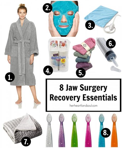 Jaw Surgery Recovery Tips, Post Jaw Surgery Liquid Diet, Jaw Surgery Diet, Double Jaw Surgery Recovery, Jaw Surgery Recipes, Tmd Relief, Jaw Surgery Recovery, Wisdom Teeth Recovery, Surgery Prep