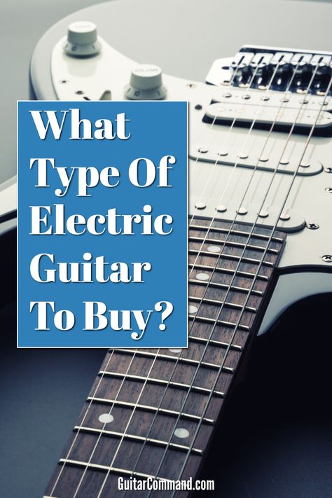 What type of electric guitar should you buy for starting out? A beginner's guide; how much should you spend & what type of electric guitars should you be considering? Check out our tips and suggestions... Different Types Of Guitars, Types Of Electric Guitars, Electric Guitar Types, Electric Guitar Pickups, Guitar Magazine, Types Of Guitar, Cool Electric Guitars, Guitar Tips, Guitar For Beginners