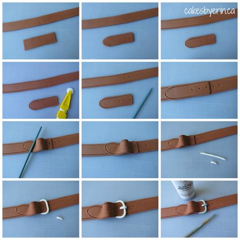 Buckle Steps--great for fondant or polymer http://cakesbyerin.ca/diy-a-simple-fondant-strap-buckle/ Suitcase Cake, Cake Design Tutorial, Fondant Tips, Handbag Cakes, Fondant Techniques, Travel Cake, Purse Cake, Handbag Cake, Fondant Animals