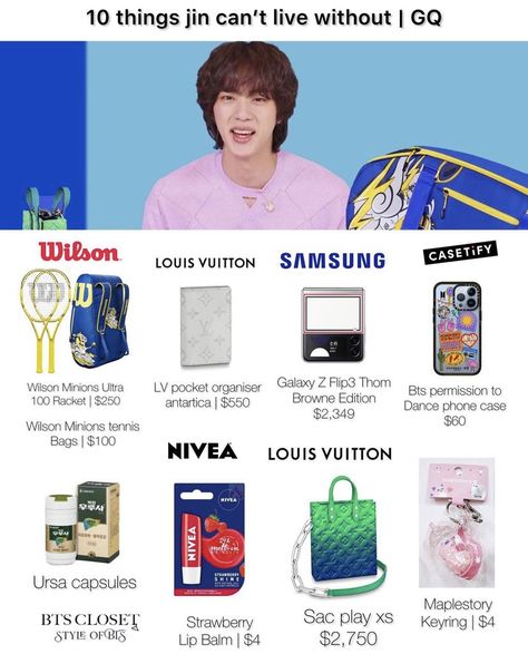 Bts Lipbalm, Jin's Lips, Bts And Blackpink Lightstick Wallpaper, Nivea Lip Balm, Bts Makeup, Fragrance Lab, Class Outfits, Tennis Bags, Jimin V Jungkook