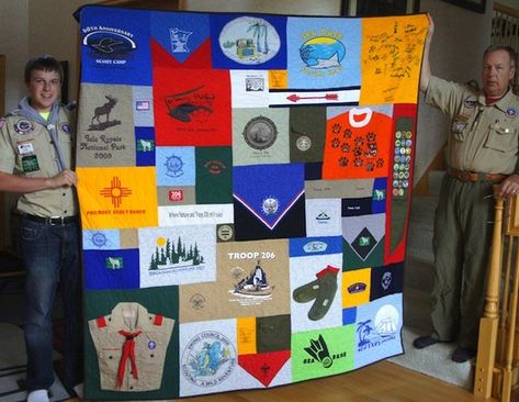 Eagle Scout Quilt, Scout Merit Badges, Patch Display, Eagle Quilt, Boy Scouts Merit Badges, Arrow Of Light, Eagle Scout Ceremony, Eagle Court Of Honor, Patches Display