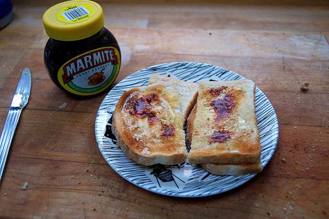 Marmite on buttered toast | Flickr - Photo Sharing! Marmite On Toast, Toast With Butter, Toast Art, Buttered Toast, Liver And Onions, British Dishes, On Toast, English Food, British Food