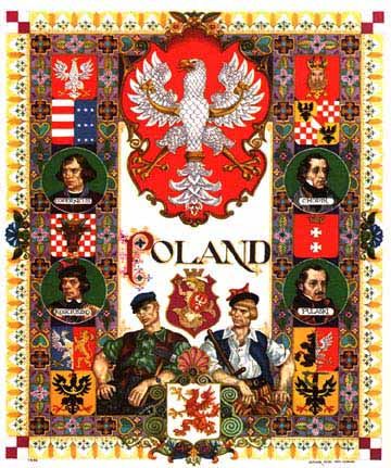 Mike Rosenzweig Ph.D.: Early History of the Jews in Poland Polish Symbols, Poland Culture, Polish Culture, Poland History, Polish Crafts, Polish Traditions, Visit Poland, Polish Language, Polish Folk Art