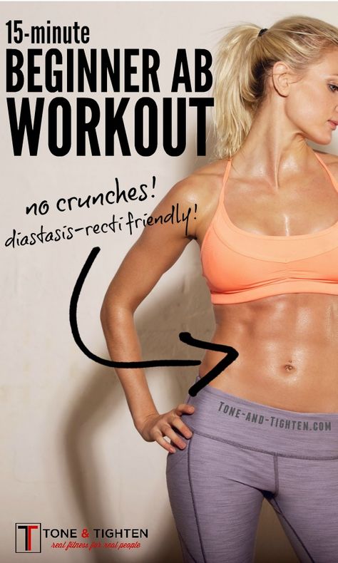 Postpartum Abs, 15 Minute Ab Workout, 15 Minute Abs, Ab Workout With Weights, Easy Abs, Easy Ab Workout, Workout Man, Ab Workout Plan, Beginner Ab Workout