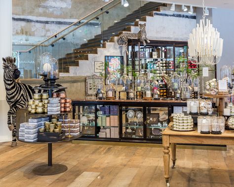 Introducing Anthropologie & Co.: A tour of our new Walnut Creek store Anthropology Store, Anthropologie Display, Anthropologie Store, Retail Store Display, Anthropologie Home, Stair Case, Retail Merchandising, Merchandising Displays, Store Displays