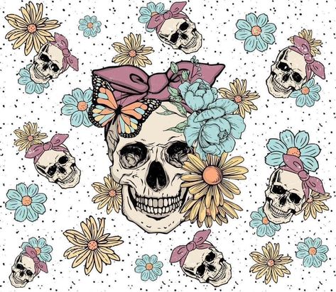 Tumbler Backgrounds, Cup Wrap Svg, Wrist Tattoo Designs, Wrist Tattoo Ideas, Sugar Skull Artwork, Phone Wallpaper Boho, Cup Wraps, Arte Punk, Projets Cricut