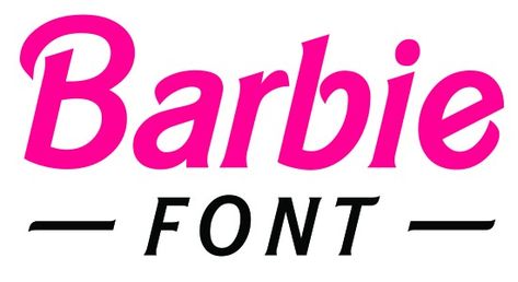 Best Barbie Font for your next project Barbie Cricut Font, Barbie Font Free Download, Barbie Letters Free Printable, Cricut Barbie Projects, Barbie Font Free, Barbie Font Letters, Barbie Cricut, Barbie Letters, Gif Birthday