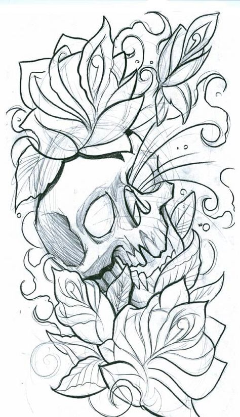 . Tony Ciavarro, Free Tattoo Designs, Skull Art Drawing, Chicano Drawings, Skulls Drawing, Graffiti Style Art, Skull Tattoo Design, Tattoo Art Drawings, Graffiti Drawing