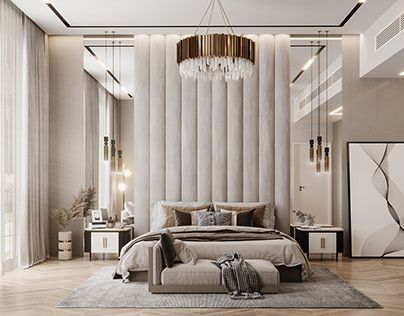 White Luxury Bedroom, Luxury Restaurant Interior, Holiday Room Decor, Unique Bedroom Design, Holiday Bedroom, Luxe Bedroom, House Redesign, Luxury Room Bedroom, Bedroom Master