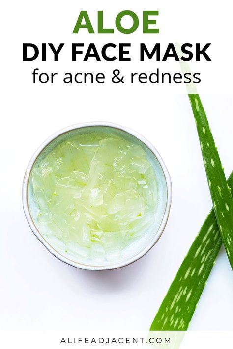 Aloe Vera Face Mask For Acne, Aloe Vera Face Mask Diy Glowing Skin, Diy Aloe Vera Face Mask, Skincare Homemade, Aloe Face Mask, Face Mask For Glowing Skin, Mask For Glowing Skin, Aloe Vera Mask, Aloe Vera Face