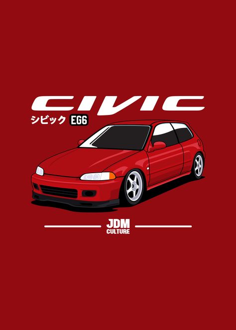 CIVIC EG6 Civic Jdm, Quotes Car, Fastest Car, Honda Civic Car, Nissan Gtr R34, Civic Car, Civic Eg, Cool Nike Wallpapers, Japanese Sports Cars