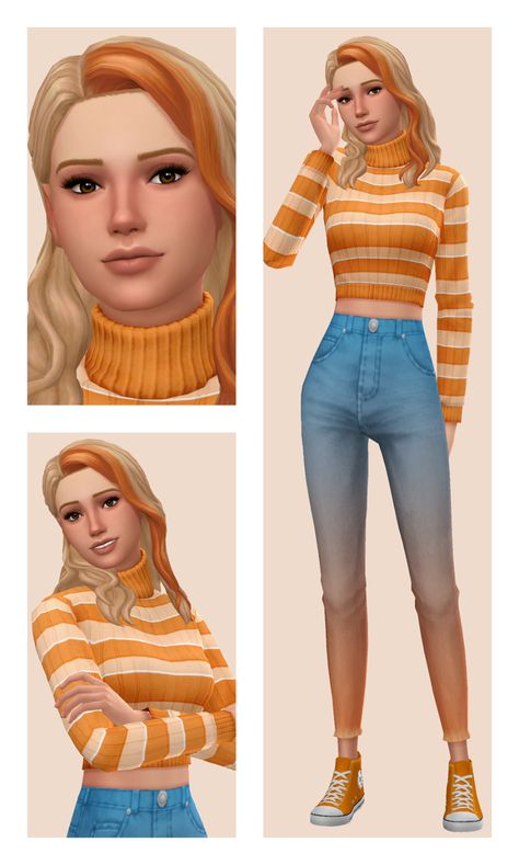 Sims 4 Cheats, Autumn Dog, Life Challenge, Sims Games, Hair Streaks, Sims 4 Characters, Los Sims, Ootd Inspo, Girls With Red Hair