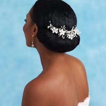 #wedding #hair Hairstyles Formal, Natural Hair Wedding, Natural Hair Rules, Hair French, Wedding Hairstyles And Makeup, French Roll, Black Wedding Hairstyles, Natural Wedding Hairstyles, French Twists